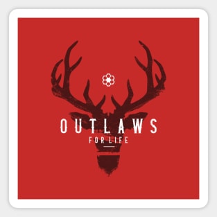 Outlaws for Life Deer Edition Magnet